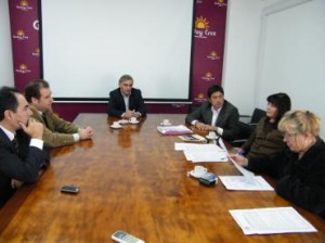 Firma de convenio entre el municipio y Centros de Capacitación
