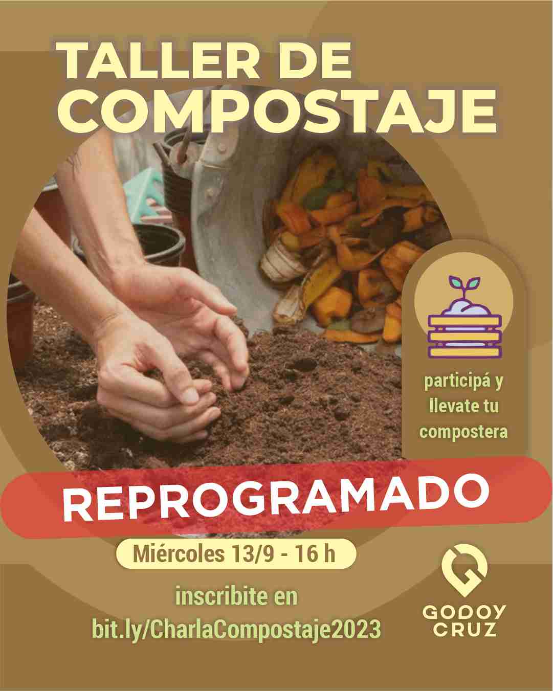 Charla Gratuita Sobre Compostaje En El Polo Ambiental Godoy Cruz