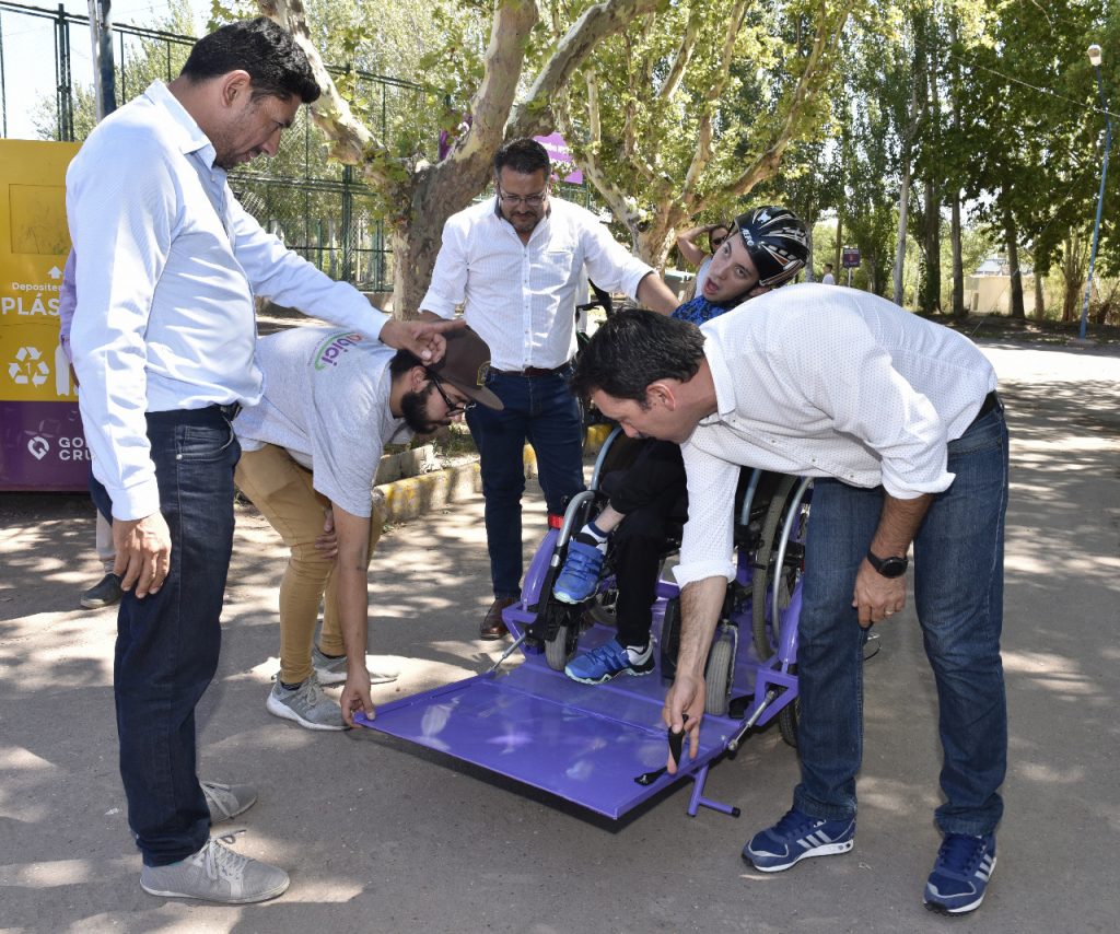 Se Presentaron Las Bicis Adaptadas - Godoy Cruz