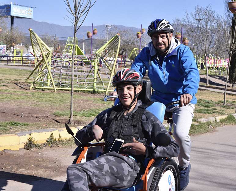 Se Presentaron Nuevas Bicicletas Adaptadas En Parque Benegas - Godoy Cruz