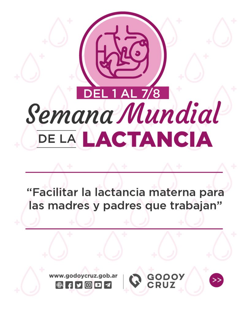 Semana Mundial De La Lactancia Materna Godoy Cruz